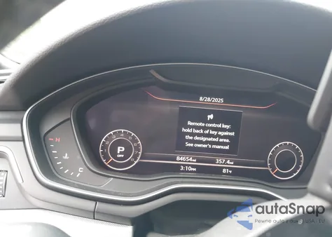 2017 Audi A4 2.0T Season Of Audi Premium from USA, damaged, VIN WAUDNAF44HN053136